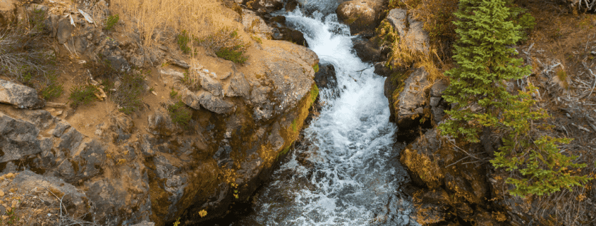 Waterfalls Near Bend, Oregon